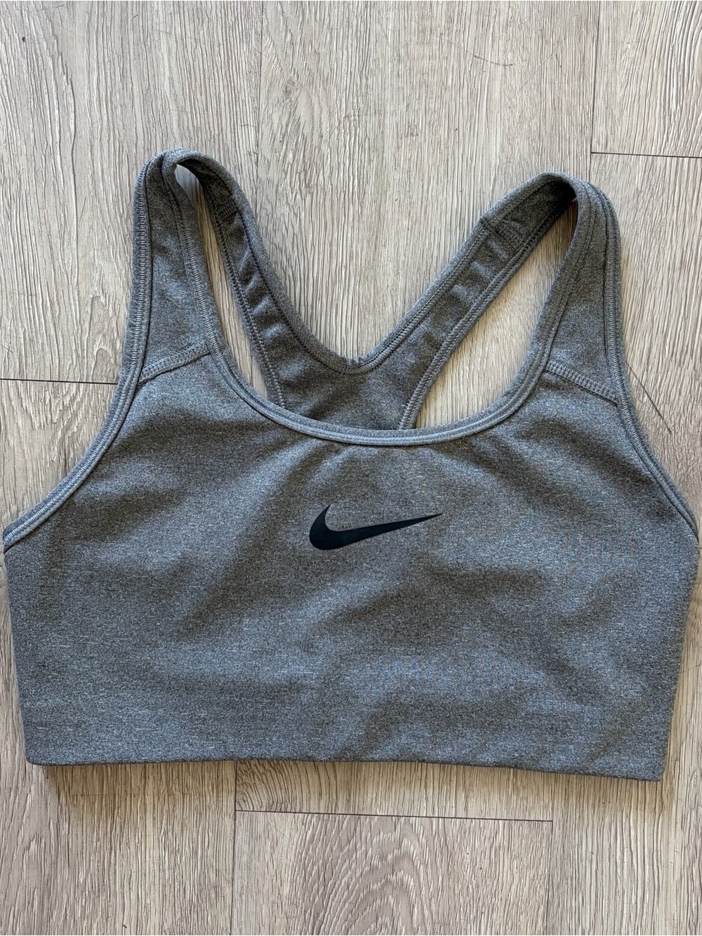 Nike Women’s Grey Racerback Sports Bra